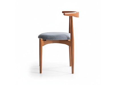 Grupo Braun Sillas de cocina Sillas de comedor Sillas de madera Juego de 4 sillas