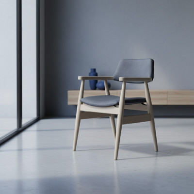 Conjunto de asientos sillas de comedor sillas de cocina sillas de madera marrón 4 piezas sillas