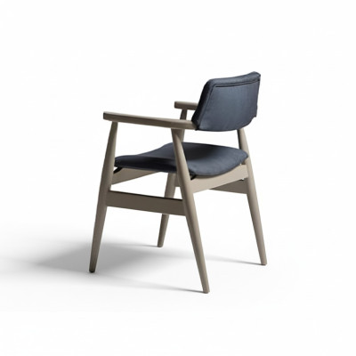 Conjunto de asientos Sillas de comedor Sillas tapizadas de comedor Gris 6 pzs. Sillas