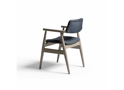 Conjunto de asientos Sillas de comedor Sillas tapizadas de comedor Gris 6 pzs. Sillas