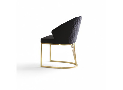 Sillas de comedor Sillas tapizadas Sillas de cocina Sillas de madera Juego de 4 piezas Negro