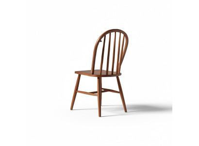 Grupo de sillas de madera sillas de cocina sillas de comedor set 2 piezas marrón madera