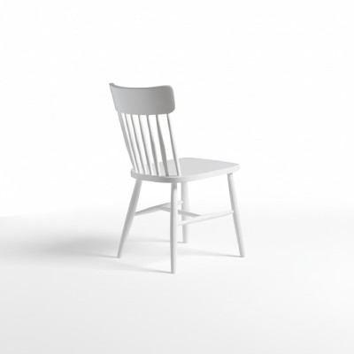 Sillas de comedor grupo de sillas de madera sillas de cocina set de 6 piezas blanco madera