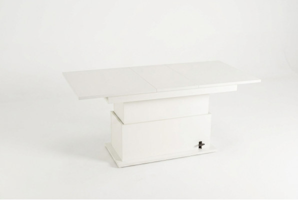 Mesa extensible mesa de centro mesa de madera mesa de café muebles blancos