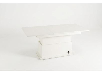 Mesa extensible mesa de centro mesa de madera mesa de café muebles blancos