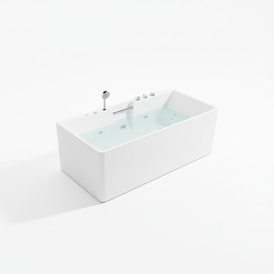 Bañera de hidromasaje de lujo con asa 150x80, bañera de baño de lujo con asa 150x80.