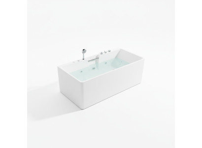 Bañera de hidromasaje de lujo con asa 150x80, bañera de baño de lujo con asa 150x80.