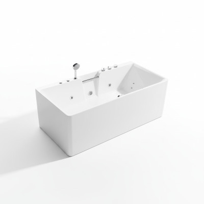 Whirlpool baño de remolino bañera de hidromasaje en casa spa blanco bañera relax