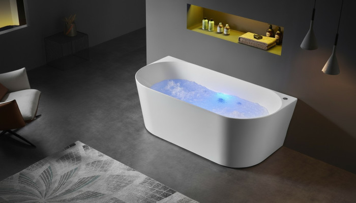 Whirlpool Bañera de hidromasaje Relajación Spa de casa Bañera de interior Whirlpool
