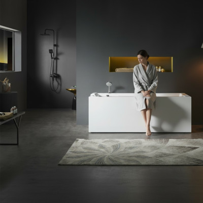 de hidromasaje, bañera de relajación para spa en casa, bañera interior de hidromasaje.