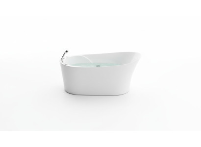 Bañera de hidromasaje ovalada para spa en casa, bañera de hidromasaje interior.