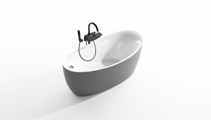 Baño de acrílico Bañera Bañera independiente Baño moderno