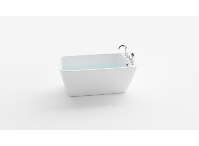 Baño Bañera Acrílica Bañera Blanca Bañera Independiente Contemporánea