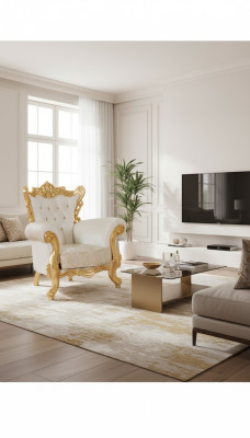 Sillón Chesterfield Blanco Sofá 1 Plaza Madera Textil Tapizado Nuevo