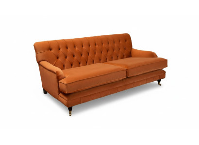 Chesterfield Diseño de lujo Sofá Tela de sofá Conjunto de asientos Nuevo