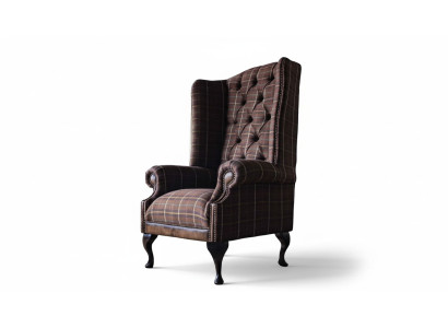Chesterfield Design Sofá Sillón Sofá Tapizado Orejero 1 Plaza Nuevo