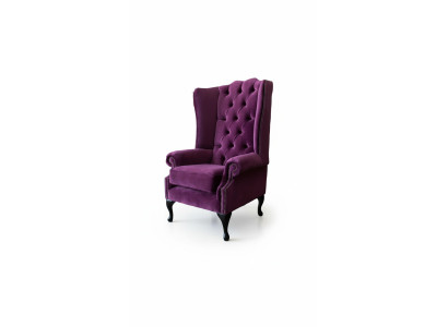 Diseño Chesterfield Sillón Sofá con tapizado Orejero Sofás de 1 plaza