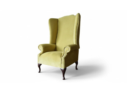 Sillón de tela de tela Sillón de orejas Muebles Nuevos Sala de estar Moderno Diseño de lujo