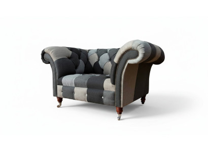 Sofá de tela de lujo de una plaza, nuevo diseño de sillón para la sala.