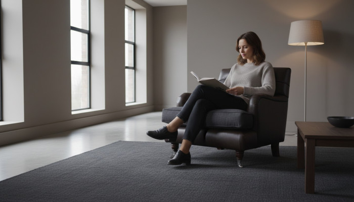 Chesterfield Diseño Sillón Sofá Tapizado Lujo Sofás 1 Asiento Cuero