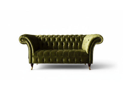 Sofá Chesterfield de 2 plazas Sofás de lujo Sofás tapizados de lujo Sofá de diseño de lujo Muebles