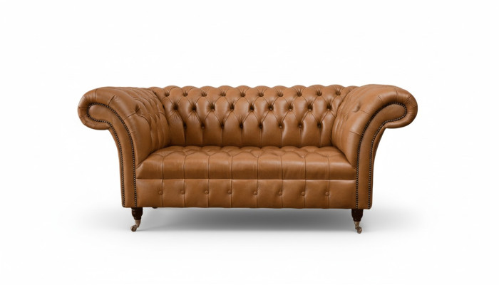 Chesterfield Sofá de tela Sofá Tela Sofás de oficina Mobiliario inglés
