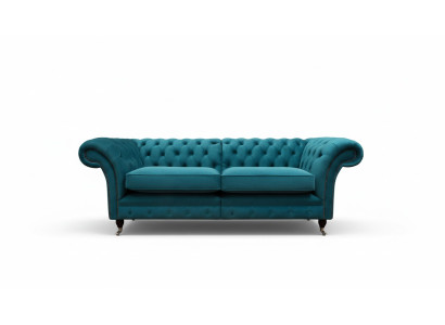 Sofá de diseño de 3 plazas Chesterfield Sofás tapizados Sofás de diseño para la sala de estar