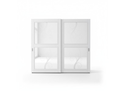 Dormitorio Muebles Italia Armario de madera Armario de madera maciza Blanco Nuevo