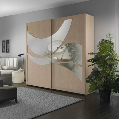 Armario de diseño de lujo para el dormitorio, muebles nuevos.