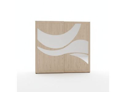 Armario de diseño de lujo para el dormitorio, muebles nuevos.