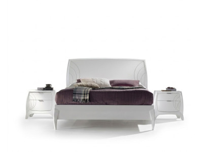 Juego de cama para dormitorio con 2 mesitas de noche, juego completo de muebles de madera de 3 piezas. Nuevo.