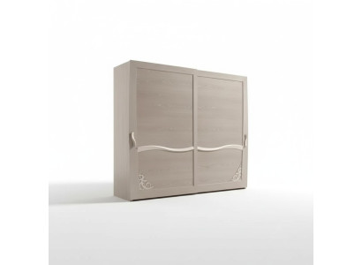 Guardarropa de lujo Muebles de Italia Armario de dormitorio Madera maciza