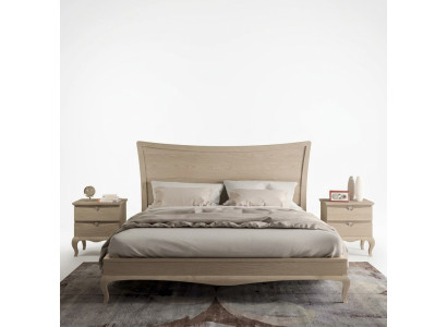 Muebles de diseño moderno de lujo cama 2x mesilla de noche conjunto de dormitorio 3 piezas. Nuevo