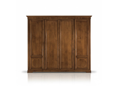 Armario Armario de lujo de madera Diseño Muebles Dormitorio Marrón Nuevo