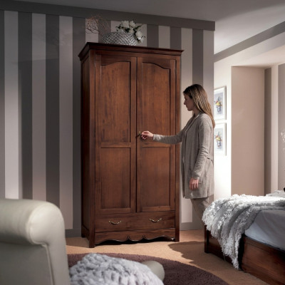 Armario de lujo de madera, armarios, muebles de diseño de lujo, nuevos dormitorios