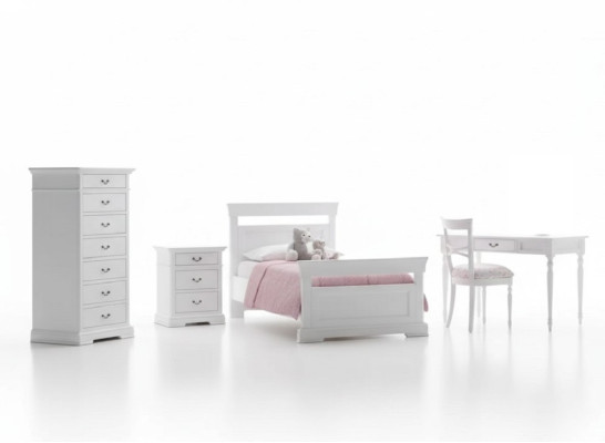 Conjunto de cama armario escritorio 4 piezas. Habitación juvenil completa nueva.