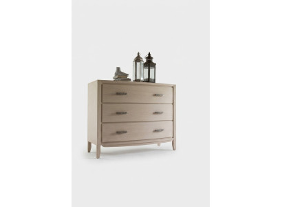 Diseño de cómoda de madera, armario con cajones beige, muebles italianos, consola.