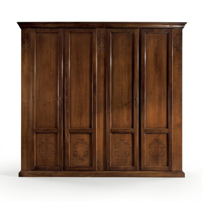 Dormitorio Armario Armario Armarios Armario de madera Diseño Marrón