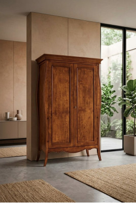 Armario de madera maciza Armario ropero Muebles de dormitorio macizos de Italia Nuevos
