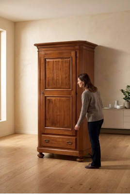 Dormitorio armario de madera ropero diseño de muebles armario marrón