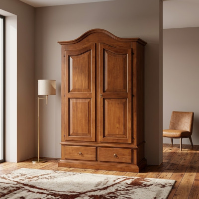 Armario de dormitorio de lujo moderno de diseño de muebles italiano en marrón nuevo