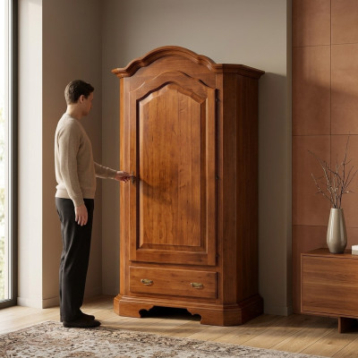 Armarios dormitorio marrón Armario armario madera muebles