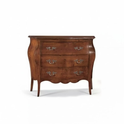 Diseñador de muebles de lujo de madera italiana cómoda armario aparador marrón