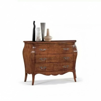 Diseño de muebles cómoda armario marrón, lujo, madera, móviles italianos, nuevo.