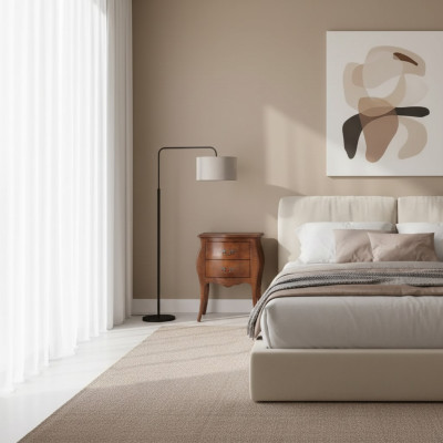 Mesa de noche diseño consola mesa auxiliar dormitorio madera lujo nueva