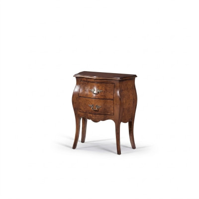 Mesa de noche diseño consola mesa auxiliar dormitorio madera lujo nueva