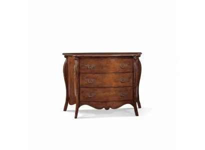 Cómoda marrón estilo italiano de madera muebles clásicos diseño nuevo