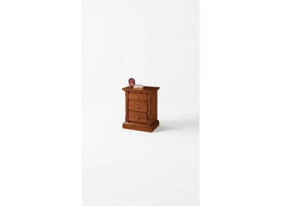 Mesita de noche Consolas Mesas auxiliares Muebles de lujo para dormitorio Madera Nuevo