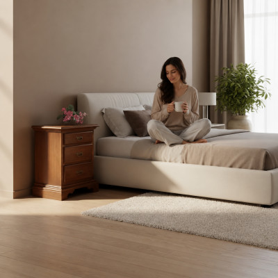 Diseño de muebles de lujo Mesa auxiliar Mesita de noche Muebles de estilo italiano Nuevo