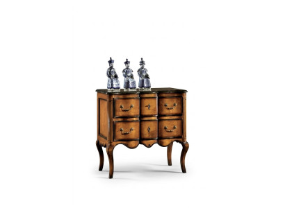 Cómoda con 2 cajones Aparador Mueble de madera Cómoda Marrón Nuevo